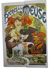 Zápisník - deníček Alfons Mucha Biers de le Meuse