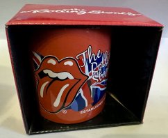 Keramický hrnek The Rolling Stones červený
