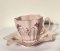 Porcelánový hrnek Růžový porcelán květiny
