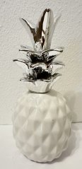 Porcelánový ananas Silver