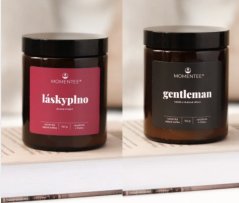 Sójová svíčka Láskyplno - Divoká třešeň Gentleman - výhodný set (2ks)