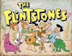 Plechová cedule The Flintstones