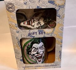 Keramický hrnek Joker s přívěskem na klíče