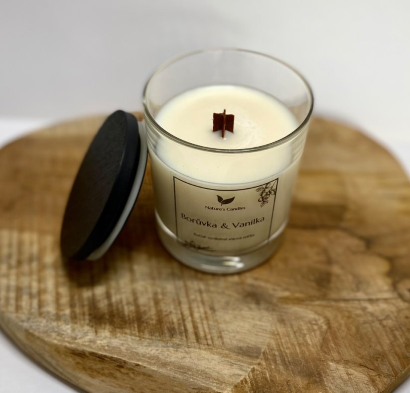 Sójová svíčka - Mandarinka & Santalové dřevo