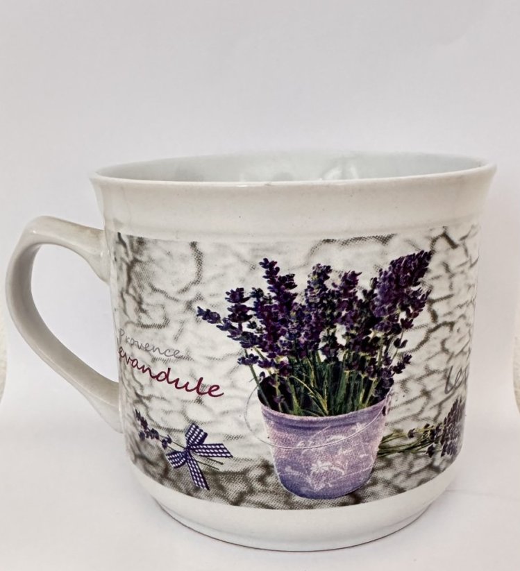 Porcelánový hrnek Provence Levandule
