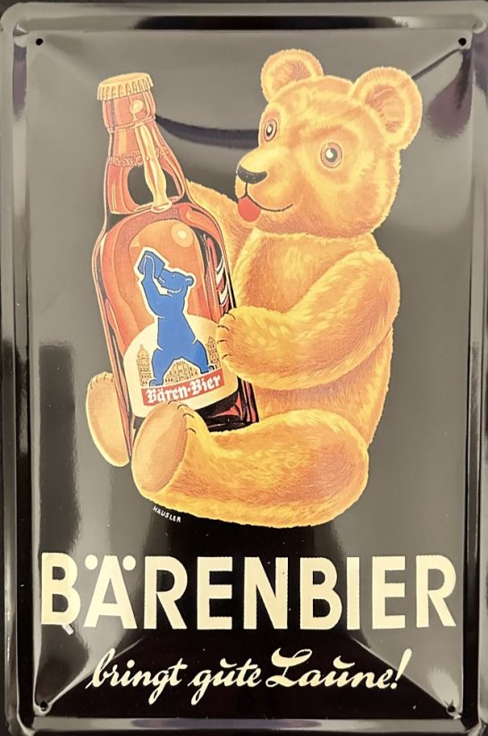 Plechová cedule Bärenbier  pivo