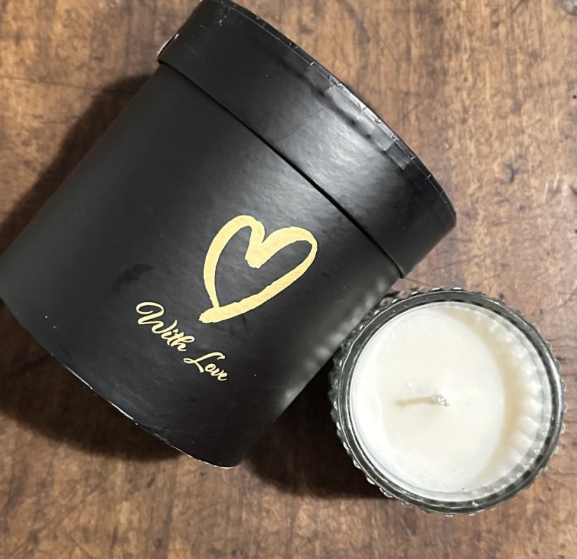 Sójová svíčka přírodní Meditace - vše zlé odejde 130g vosku