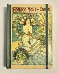 Zápisník - deníček Alfons Mucha Monaco