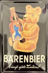 Plechová cedule Bärenbier  pivo