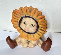 Keramická slunečnice miminko