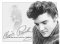 Plechová cedule Elvis Presley podpis