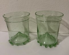 Historické sklo - Číše hladké