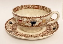 Starožitný keramický šálek Anglický porcelán