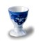 Porcelánová dóza na vajíčka  1+1 Modré třešně - Blue Cherry