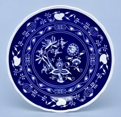 Porcelánový talíř Cibulák k pověšení negativ 1+1