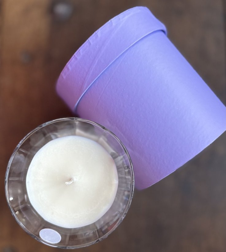 Sójová  luxusní svíčka v dárkové krabičce Fleur de Euphoria inspirovaná ikonickou vůní