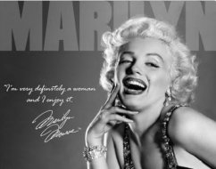 Plechová cedule Marilyn Monroe I'm very...