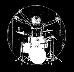 Pánské tričko s potiskem - Vitruvian