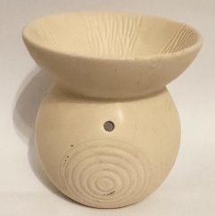 Keramická  luxusní aromalampa Spirála