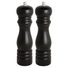 Dřevěný mlýnek na sůl a pepř Black