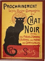 Magnet na ledničku Prochainement  Le Chat noir  - kočka