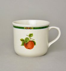 Porcelánový hrnek Ovoce vařák slonová kost