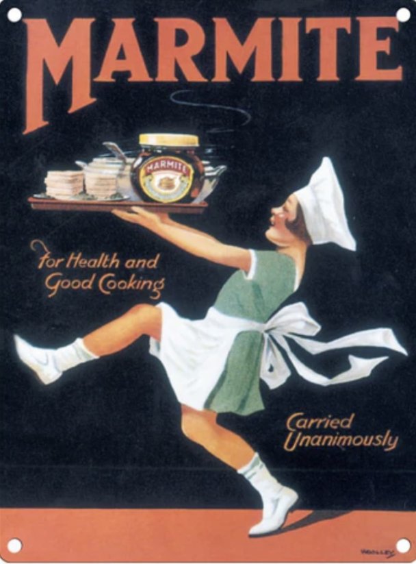 Plechová cedule Marmite velká