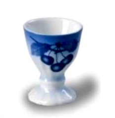 Porcelánová dóza na vajíčka  1+1 Modré třešně - Blue Cherry