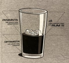 Pánské tričko s potiskem Cola s Rumem výprodej