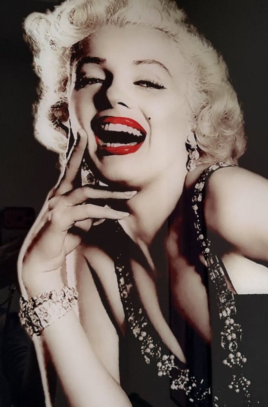 Skleněný obraz Marilyn Monroe sexy