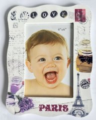 Fotorámeček Paris Love Baby