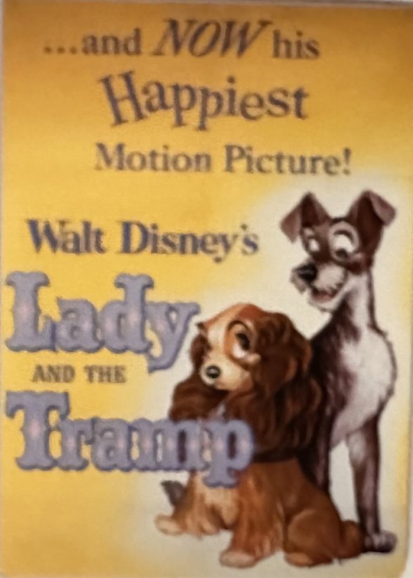 Magnet na ledničku Walt Disney's Lady Tramp