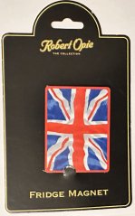 Plechový magnet na lednici Jack Union - Britská vlajka