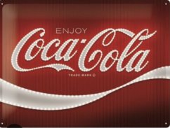 Plechová cedule  Coca - Cola enjoy
