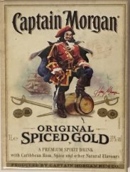 Magnet na ledničku Captain Morgan