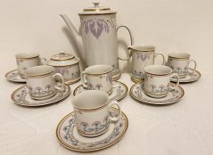 Porcelánový servis Josefína Loučky styl Secese