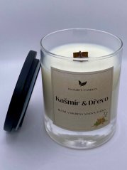 Sójová svíčka - Kašmír & Dřevo