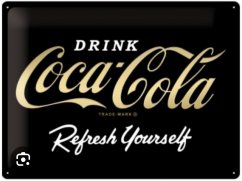 Plechová cedule  Coca - Cola refresh yourself