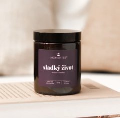 Sójová svíčka Sladký život - Borůvka s vanilkou