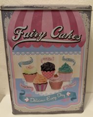 Plechová dóza - plechovka Fairy Cakes velká