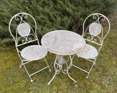 Kovový zahradní nábytek Gold