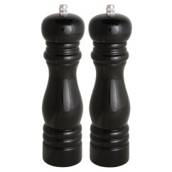Dřevěný mlýnek na sůl a pepř Black