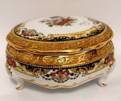 Porcelánová cukřenka Limoges