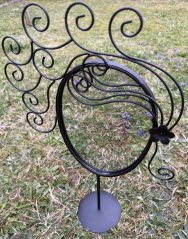 Kovové zrcadlo Vlnky