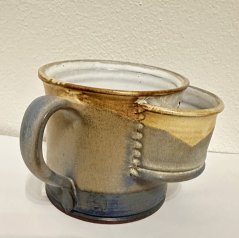 Keramický hrnek Kapsa na sypaný čaj Pláž