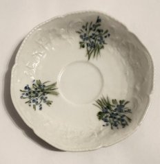 Starožitný porcelánový podšálek Rosenthal  Pomněnky
