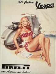 Magnet na ledničku Pirelli - Vespa