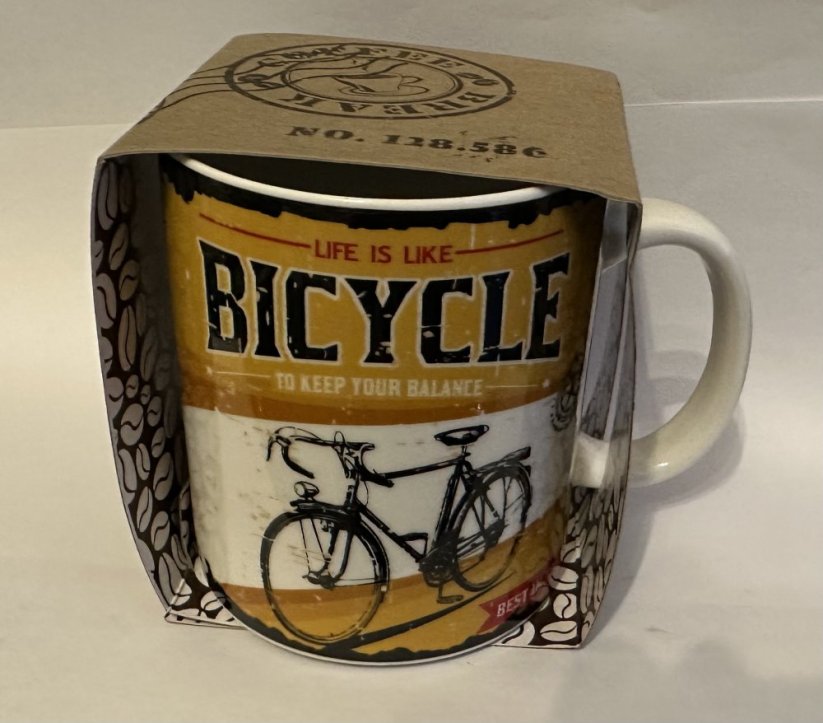 Keramický hrnek kolo Bicykle