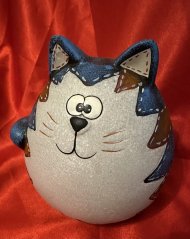 Pokladnička Kočka modrá
