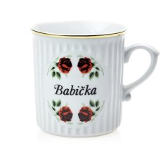 Porcelánový hrnek Babička